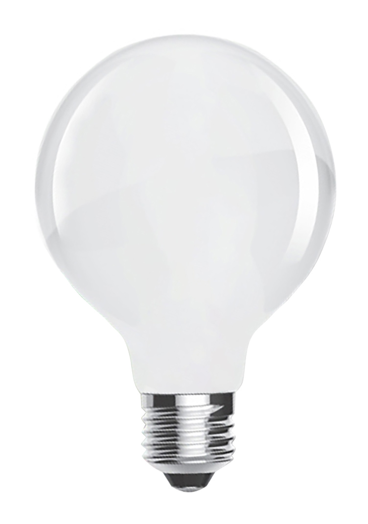 763737163  Value Classic LED Opal Globe 95mm E27 8W 2700K 965lm